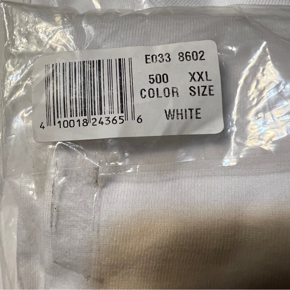 NWT Set of 3! Eddie Bauer White 100% Cotton Short Sleeve Tees Size XXL - Picture 6 of 6
